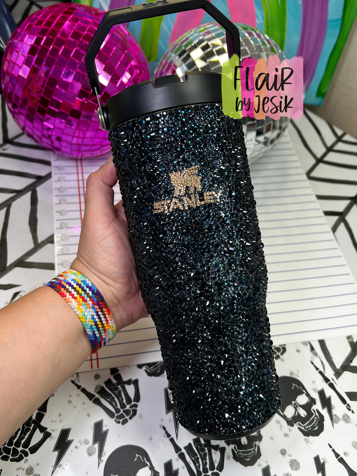 Blinged Water Bottle Stanley