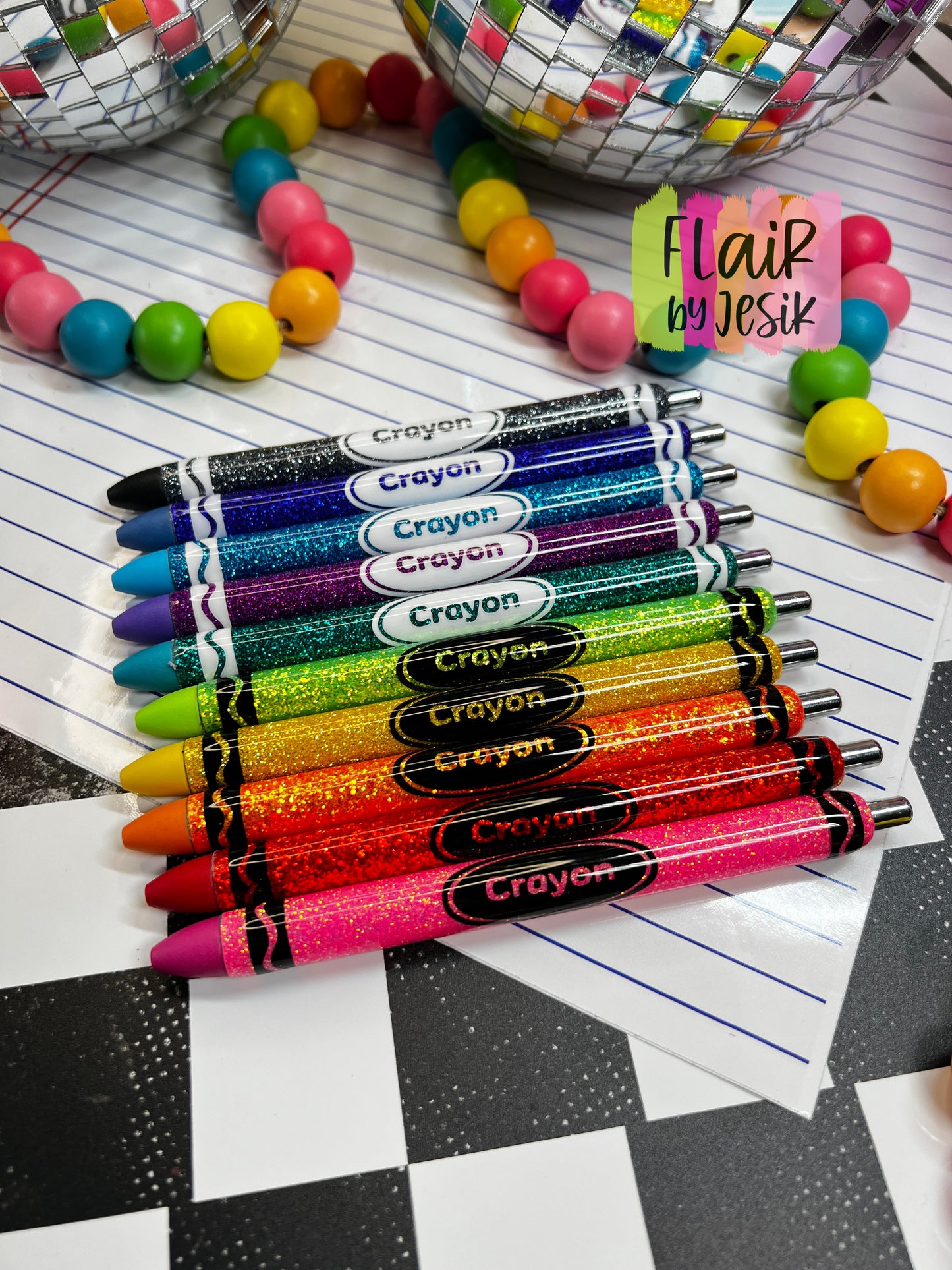 10 Pen Colorful Crayon Set