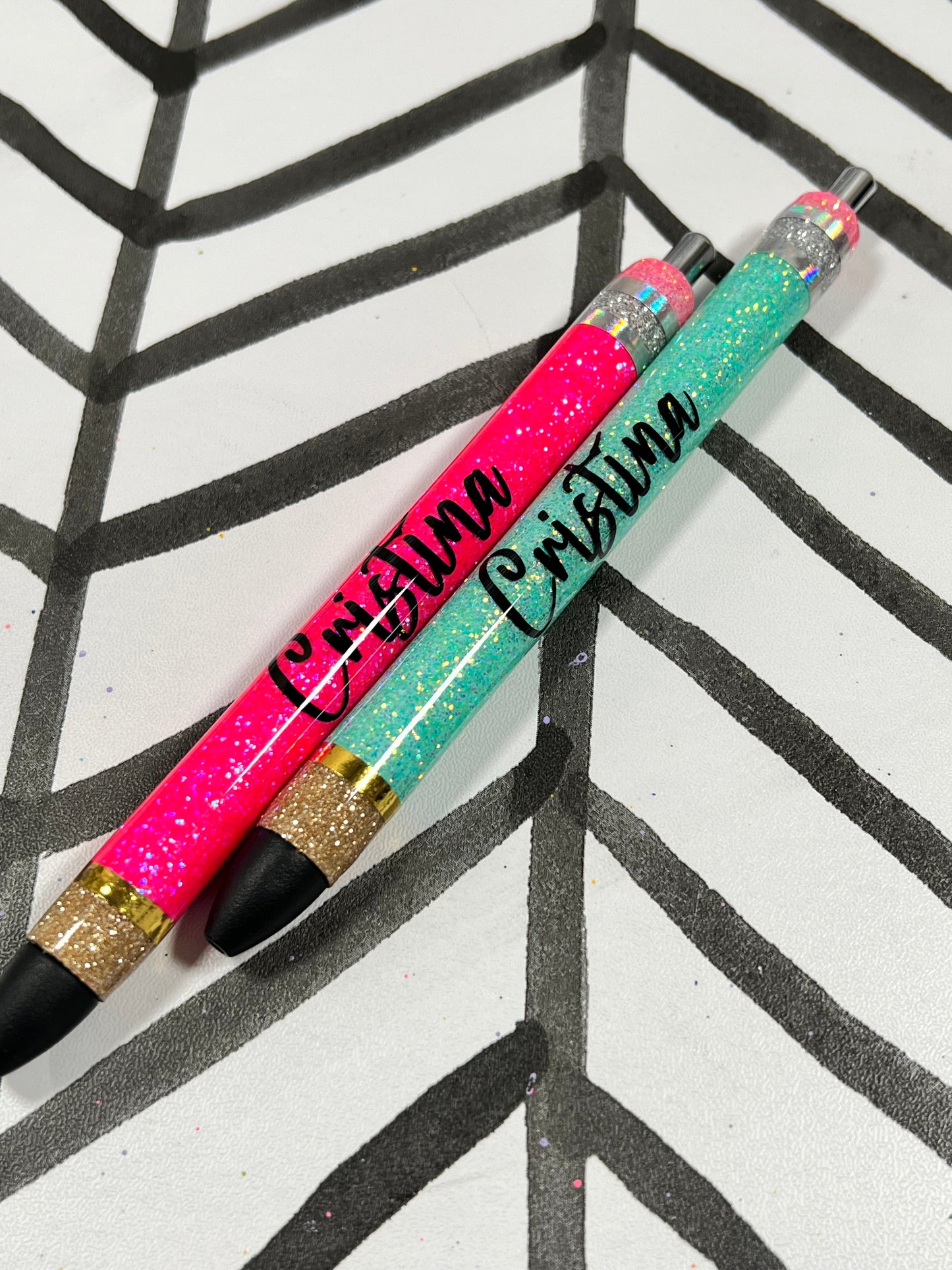 Glittered Pencil Pen