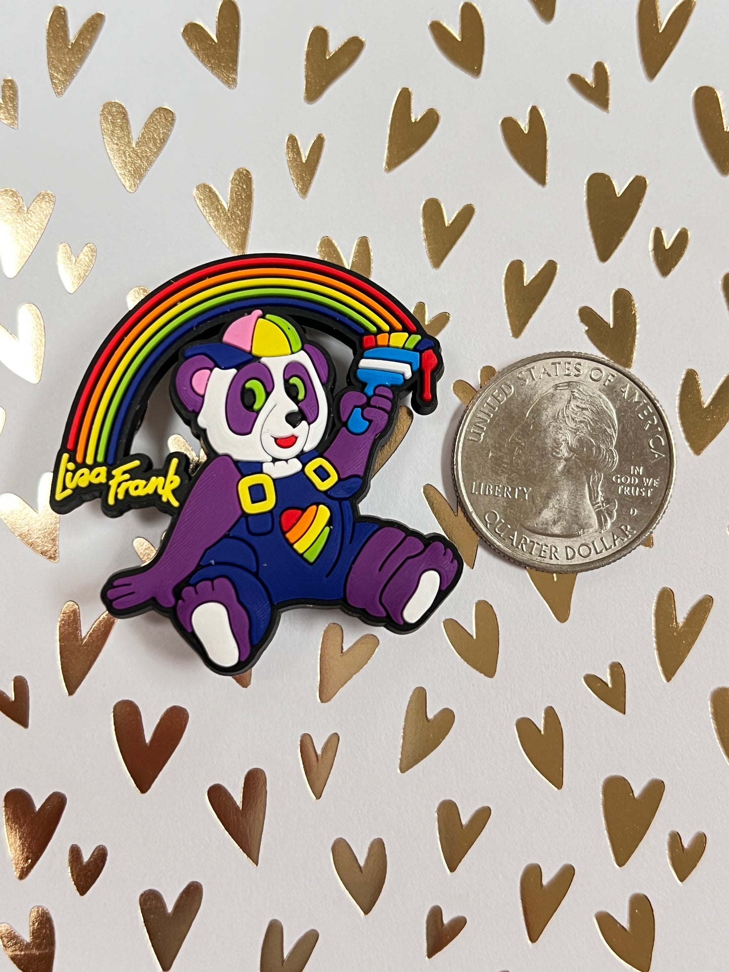 Lisa Frank Themed Panda Charmed Pen