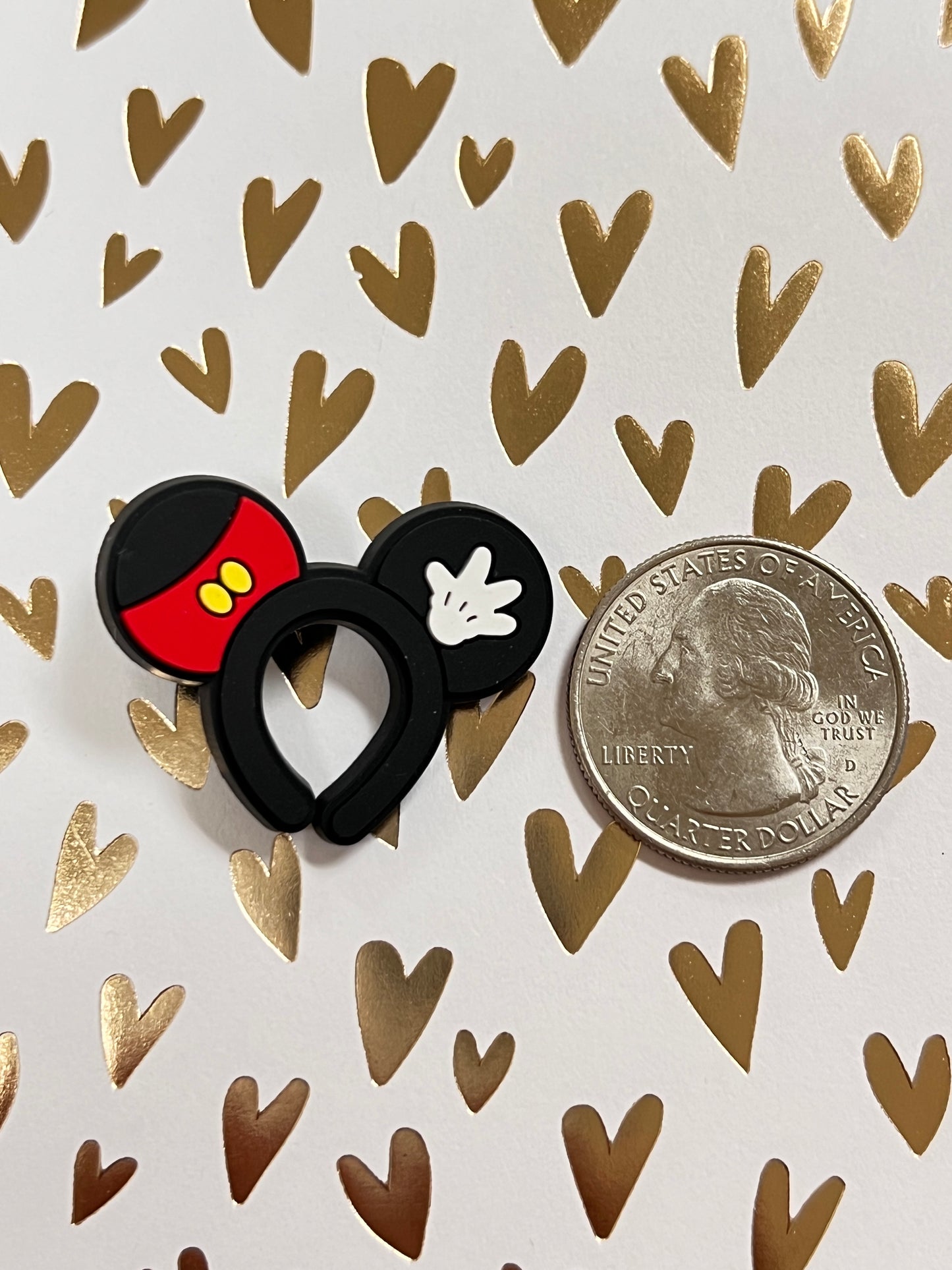 Mickey Mouse Themed Ears Charmed Pen