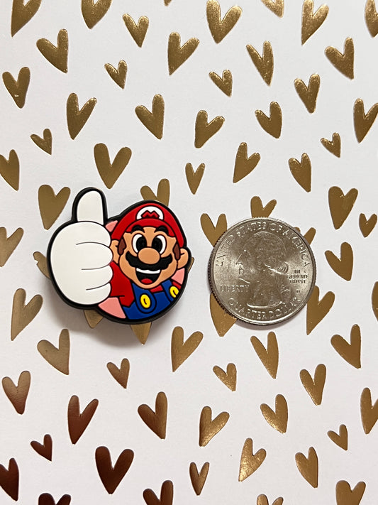 Super Mario Thumbs Up Charmed Pen