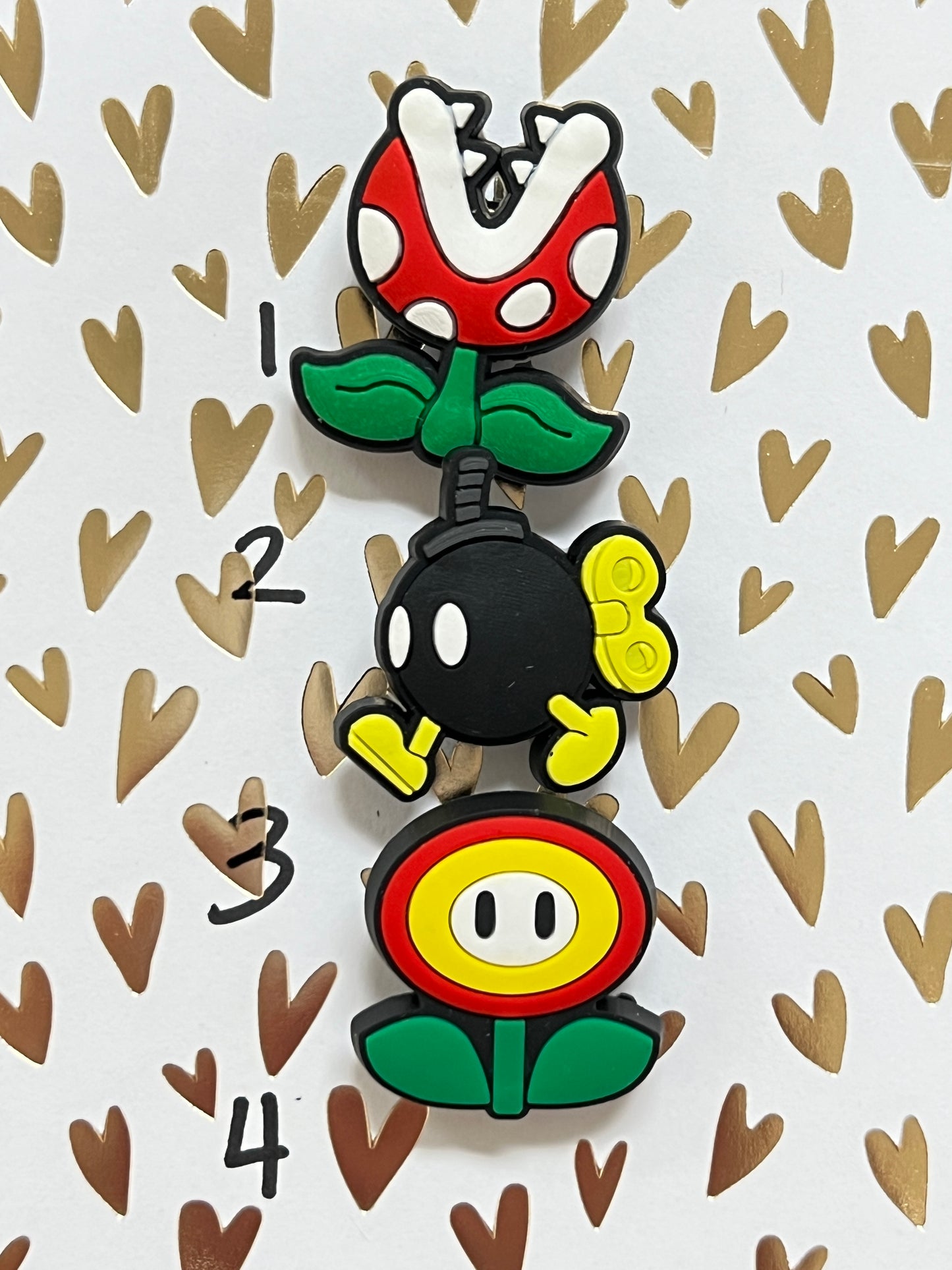 Mario Themed Charmed Pen