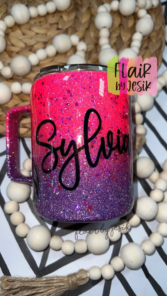 Ombré Glittered 10 oz. Mug